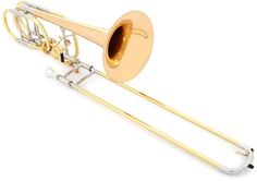 XO 1240RL-T Бас-тромбон с красным латунным раструбом - прозрачный лак