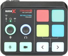 Аудиоинтерфейс Rode Streamer X и карта видеозахвата