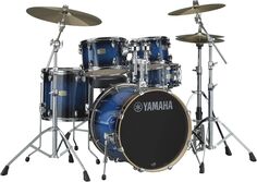 Набор из 5 предметов Yamaha Stage Custom Birch Shell — Deep Blue Sunburst