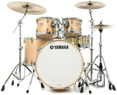 Yamaha Tour Custom, набор из 4 предметов, 22-дюймовая кик-гитара — атласная ириска