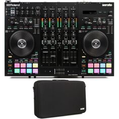 Roland DJ-707M 4-дековый контроллер Serato DJ Pro с кейсом