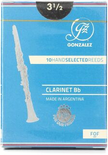 Трости Gonzalez Reeds FOF для Bb кларнета — 3,5 (10 шт. в упаковке)