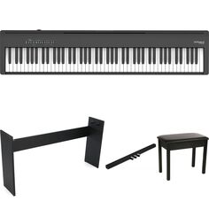 Цифровое пианино Roland FP-30X с динамиками, домашний комплект, черный