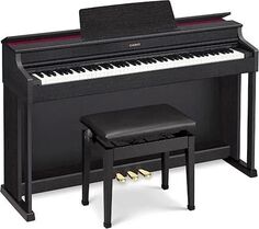 Цифровое пианино Casio AP-470 Celviano со скамейкой — черное