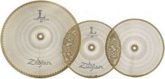 Набор тарелок Zildjian L80 малой громкости — 13/18 дюйма