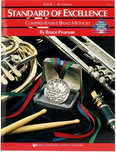 Книга методов комплексного оркестра Kjos Standard of Excellence 1 - Кларнет