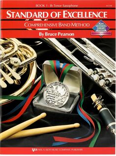 Книга 1 комплексного оркестрового метода Kjos Standard of Excellence - тенор-саксофон