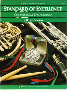 Книга 3 комплексного оркестрового метода Kjos Standard of Excellence - тенор-саксофон