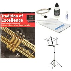 Новая книга Kjos Tradition of Excellence, комплект 1 — труба/корнет Bb