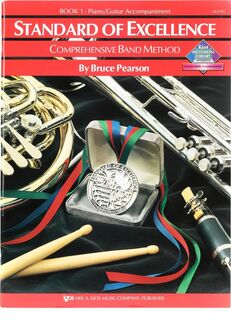 Книга 1 комплексного метода оркестра Kjos Standard of Excellence - фортепиано/гитара