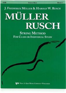 Струнный метод Кьоса Мюллера-Руша: Книга 1 - Контрабас Kjos