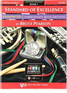 Расширенная книга Kjos Standard of Excellence, книга 1 - Баритон-саксофон