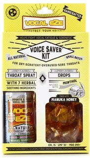 Набор Vocal Eze Voice Saver - Лимонный ментол