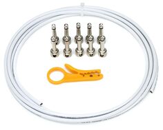 Комплект кабелей для педалборда Lava Cable Mini ELC — 10 футов — белый