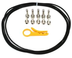 Комплект кабелей для педалборда Lava Cable Tightrope — 10 футов — черный