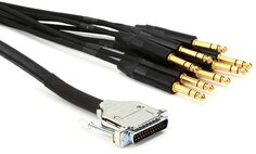 8-канальный аналоговый интерфейсный кабель Mogami Gold DB25-TRS — 20 футов