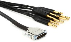 8-канальный аналоговый интерфейсный кабель Mogami Gold DB25-TRS — 25 футов