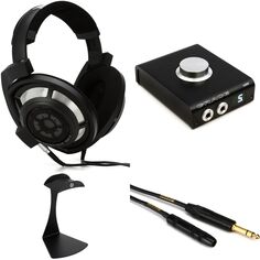 Новые аудиофильские/эталонные наушники Sennheiser HD 800 S с открытым корпусом и настольный ЦАП Grace Design m900 с усилителем для наушников