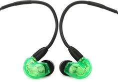 Новые звукоизолирующие наушники Shure SE215 — ограниченная серия зеленого цвета