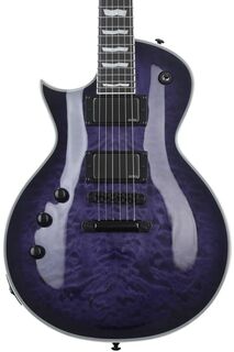 ESP LTD EC-1000 Электрогитара для левшей — See Thru Purple Sunburst