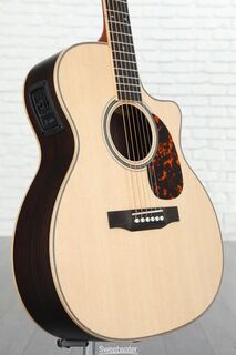 Акустически-электрическая гитара Larrivee OMV-40RE Legacy Series - Natural