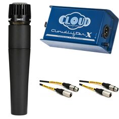 Динамический инструментальный микрофон Shure SM57 и комплект Cloudlifter CL-X