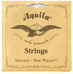 Aquila USA 21U Струны для укулеле с баритоном и нилгутом - Low D с обмоткой D и G