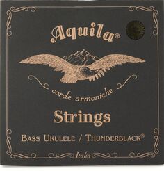 Струны для бас-гитары Aquila USA 140U Thunderblack для укулеле