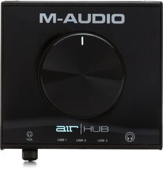 M-Audio AIR|Hub USB-аудиоинтерфейс со встроенным концентратором