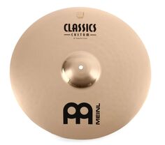 Тарелки Meinl 18 дюймов Classics Custom Brilliant Powerful Crash Cymbal