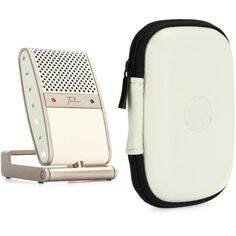 Портативный диктофон Tula и микрофон USB-C в жестком футляре - кремовый Тула