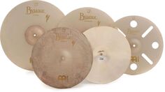 Набор тарелок Meinl Byzance Vintage Benny Greb Sand Series — 14/18/20 дюймов — с бесплатным 16-дюймовым Trash Crash