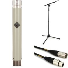 Telefunken ELA M 260 Кардиоидный ламповый конденсаторный микрофон с малой диафрагмой, подставкой и кабелем