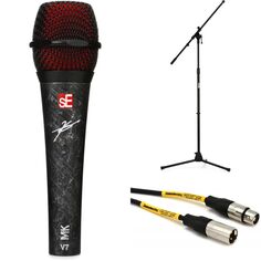 Комплект суперкардиоидного динамического портативного вокального микрофона sE Electronics Myles Kennedy Signature V7