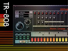 Программное обеспечение драм-машины Roland TR-808