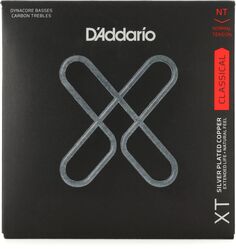 Струны для классической гитары D&apos;Addario XTC45FF XT, посеребренные, нормальное натяжение, высокие частоты из карбона D'addario