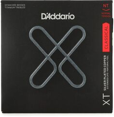 Струны для классической гитары D&apos;Addario XTC45TT XT, посеребренные, нормального натяжения, с титановыми тройниками D'addario