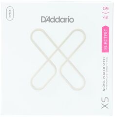 D&apos;Addario XSE0942 Струны для электрогитары со стальным никелированным покрытием - .009-.042, сверхлегкие (3 шт.) D'addario