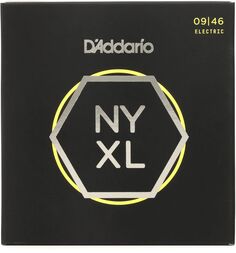 Новые струны для электрогитары D&apos;Addario NYXL0946 NYXL с никелевой обмоткой — .009-.046 (3 шт.) D'addario