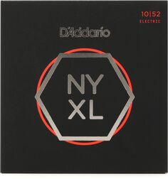 Новые струны для электрогитары D&apos;Addario NYXL1052 NYXL с никелированной обмоткой — .010-.052, 3 шт. D'addario