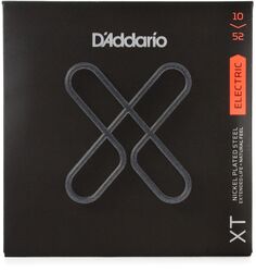 Струны для электрогитары D&apos;Addario XTE1052 XT с никелевой обмоткой — .010-.052 Светлый верх/тяжелый низ D'addario