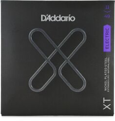 Струны для электрогитары D&apos;Addario XTE1149 XT с никелевой обмоткой — .011-.049, средние Daddario