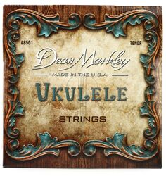 Струны для укулеле тенор из экструдированного нейлона Dean Markley 8501 — .0285-.041