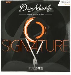 Струны для электрогитары Dean Markley 2503 Signature Series из никелевой стали — .010-.046 стандартные