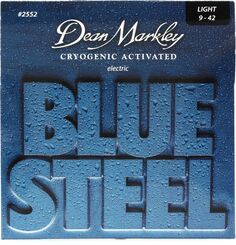Струны для электрогитары Dean Markley 2552, синие стальные — .009-.042, светлые