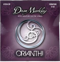 Струны для электрогитары Dean Markley 2554-OR Orianthi Signature — .009-.052 на заказ