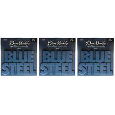 Струны для электрогитары Dean Markley 2555 Blue Steel — .012-.054 Jazz (3 шт.)