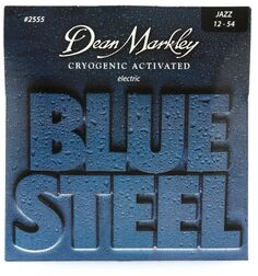 Струны для электрогитары Dean Markley 2555 синие стальные - .012-.054 джаз