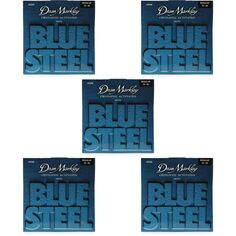 Струны для электрогитары Dean Markley 2556, синие стальные — .010-.046 стандартные (5 шт.)
