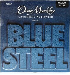 Струны для электрогитары Dean Markley 2562, синие стальные — .011-.052, средние